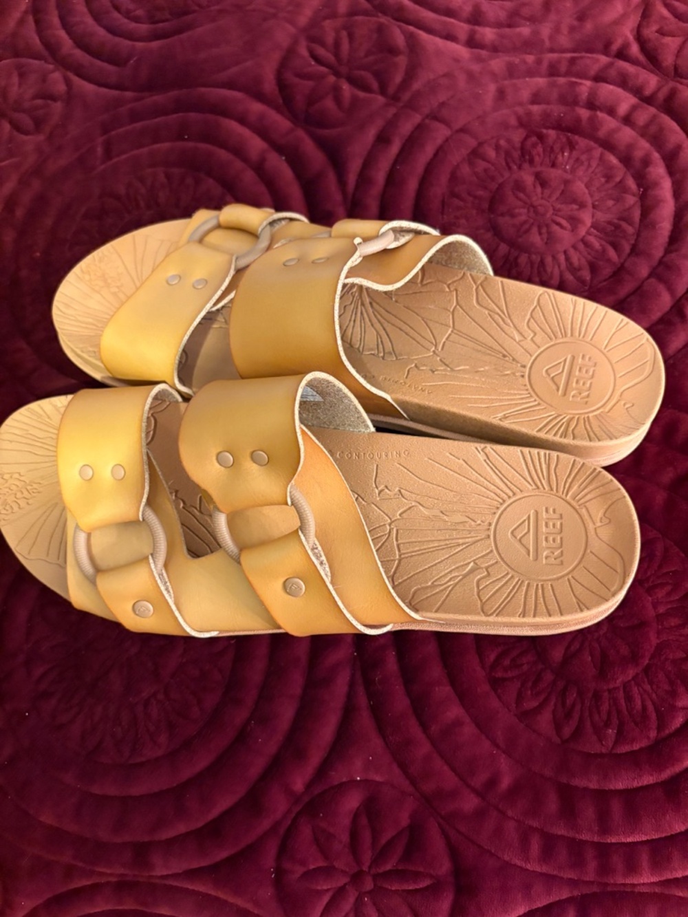 Reef Cushion Vera Cruz Slides - Picture 2 of 9
